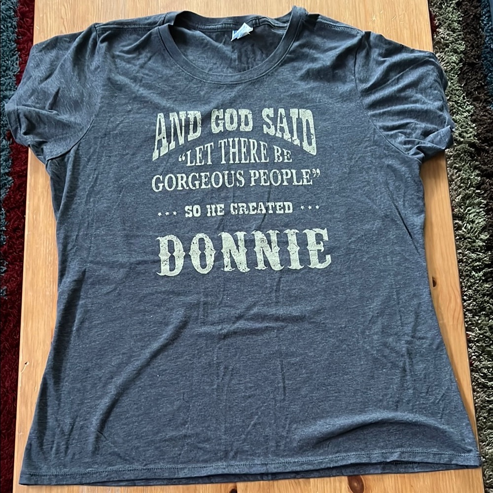 And GOD Said….Donnie Graphic T NKOTB